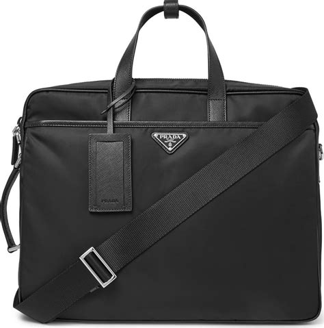 Prada nylon briefcase